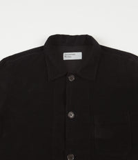 Universal Works Bakers Overshirt - Black thumbnail