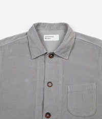 Universal Works Cord Bakers Overshirt - Pale Grey thumbnail