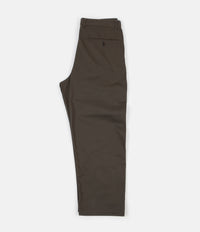 Universal Works Double Pleat Trousers - Olive thumbnail