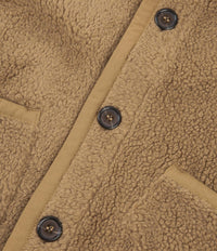 Universal Works Lancaster Mountain Fleece Jacket - Sand thumbnail