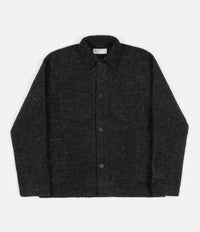 Universal Works Lumber Wool Fleece Jacket - Charcoal thumbnail
