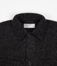 Universal Works Lumber Wool Fleece Jacket - Charcoal thumbnail