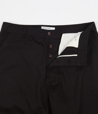 Universal Works Military Chinos - Black thumbnail