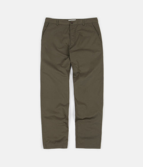 Universal Works Military Chinos - Light Olive