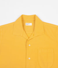 Universal Works Open Collar Shirt - Oxford Shirting Sunshine thumbnail