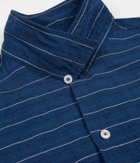 Universal Works Panel Shirt - Midnight Stripe Mix thumbnail