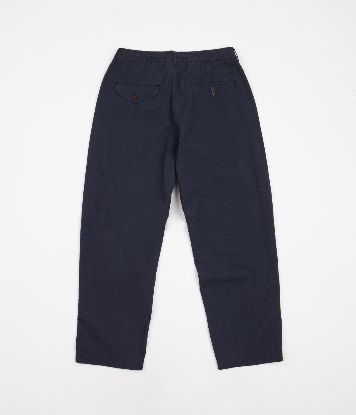 Universal Works Pleated Track Pants - Navy | Always in Colour