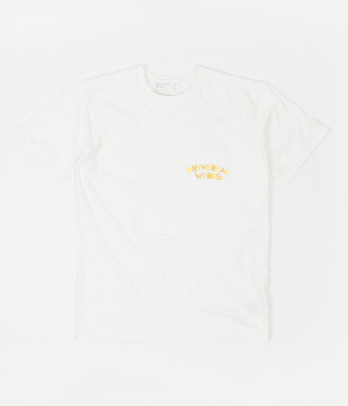 Universal Works Pocket T-Shirt - Ecru