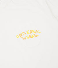 Universal Works Pocket T-Shirt - Ecru thumbnail