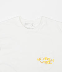 Universal Works Pocket T-Shirt - Ecru thumbnail
