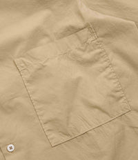 Universal Works Poplin Big Pocket Shirt - Sand thumbnail
