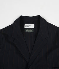 Universal Works Suit Jacket - Raised Pinstripe Navy thumbnail