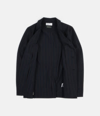 Universal Works Suit Jacket - Raised Pinstripe Navy thumbnail