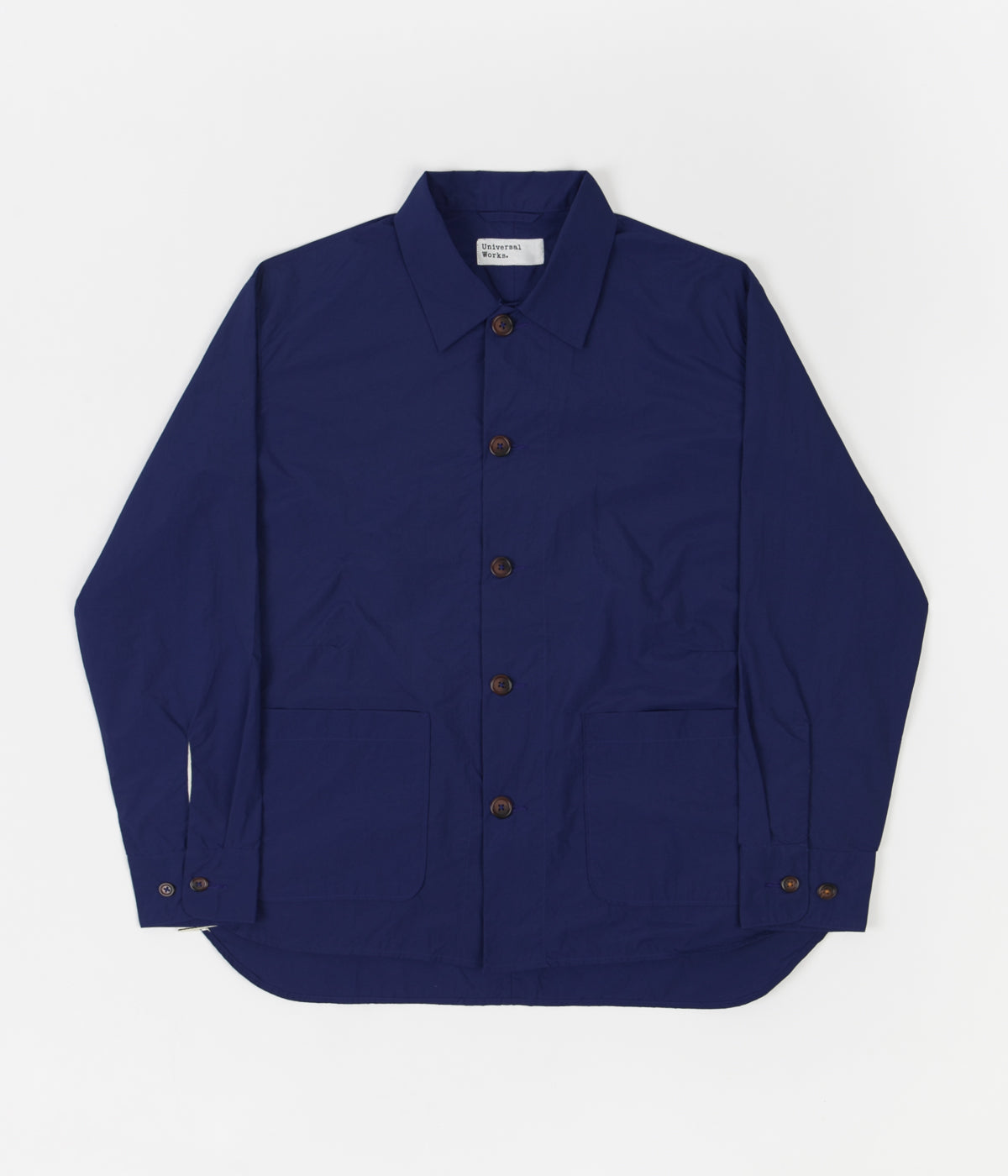 Universal Works Travail Shirt - Blue | Always in Colour