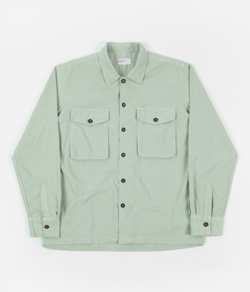 Universal Works Treck Shirt - Cool Green