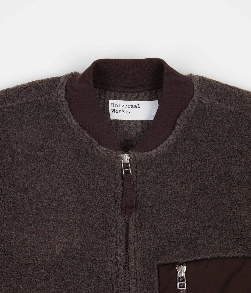 Universal Works Zip Jacket Brown Always in Colour
