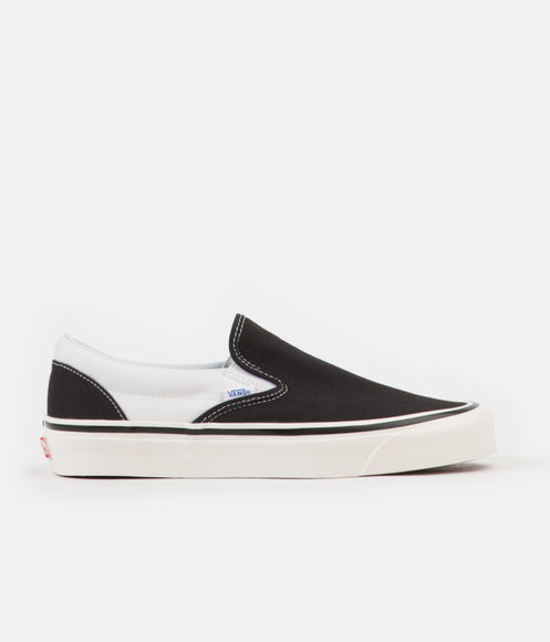 Vans Classic Slip-On 98 DX Anaheim Factory Shoes - Black / White