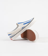 Vans Classic Slip-On 98 DX Anaheim Factory Shoes - OG White / OG Blue / Big Stripes thumbnail
