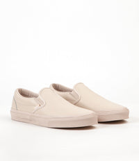 Vans Classic Slip On Leather Shoes - Whisper Pink / Mono thumbnail