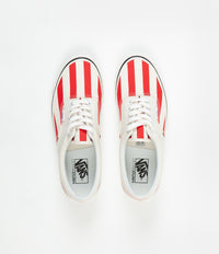 Vans Era 95 DX Anaheim Factory Shoes - OG White / OG Red / Big Stripes thumbnail