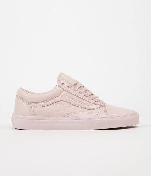 Vans Old Skool Leather Shoes - Mono / Sepia Rose