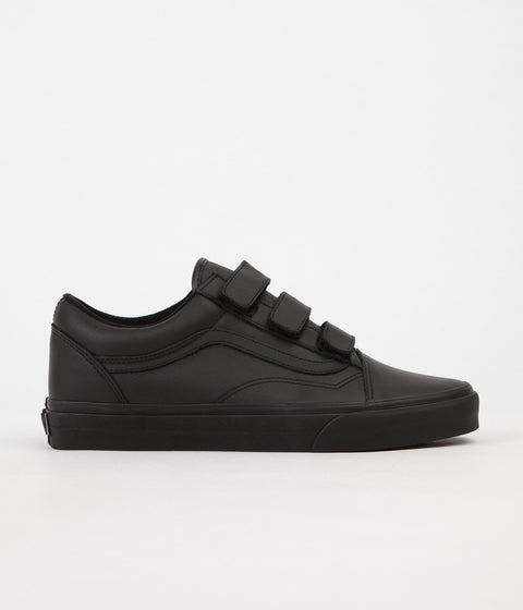 All black strap vans hotsell