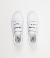 Vans Old Skool V Mono Leather Shoes - True White thumbnail