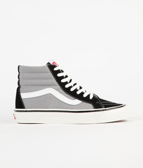 Vans sk8 hi light on sale grey