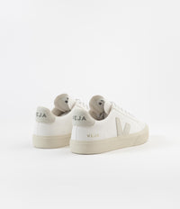 Veja Womens Campo ChromeFree Leather Shoes - White / Natural thumbnail