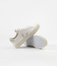 Veja Womens Campo ChromeFree Leather Shoes - White / Natural thumbnail