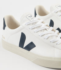 Veja Womens Campo ChromeFree Leather Shoes - White / Nautico thumbnail