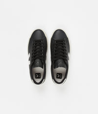 Veja Womens Campo ChromeFree Shoes - Black / White thumbnail