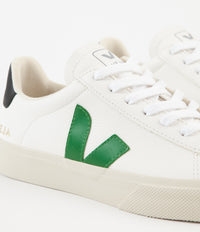 Veja Womens Campo ChromeFree Shoes - Extra White / Emeraude / Black thumbnail