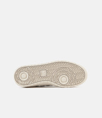 Veja Womens V-10 Leather Shoes - Extra White / Khaki / Indigo thumbnail