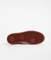 Veja x Bellerose V-10 Bastille Leather Shoes - White / Pink thumbnail