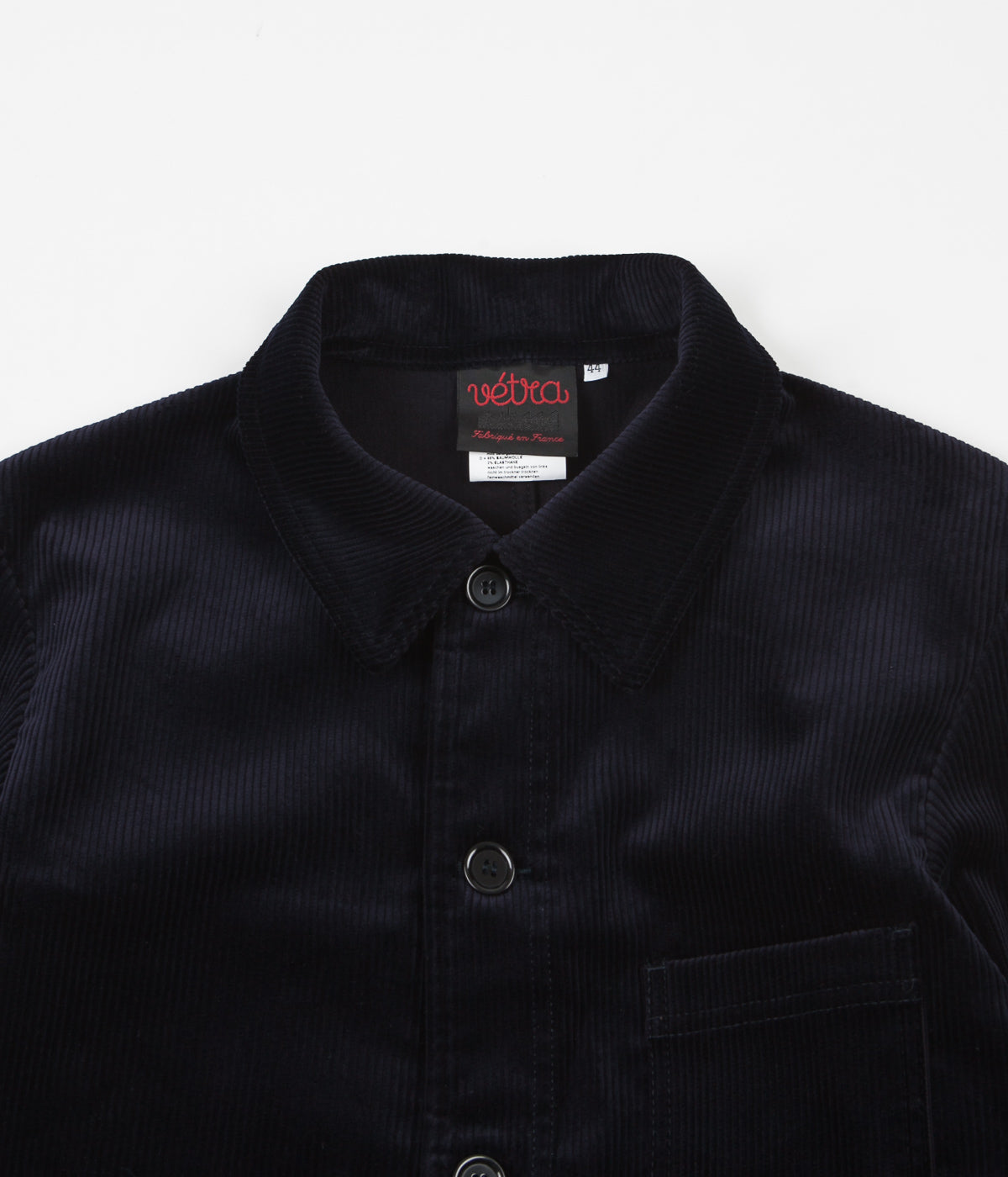 Vetra Medium Wale Corduroy Stretch Jacket Navy Always in Colour