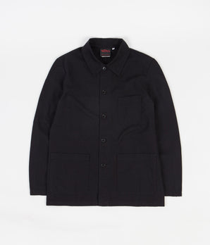 Vetra Organic No.4 Workwear Jacket - Washed Black