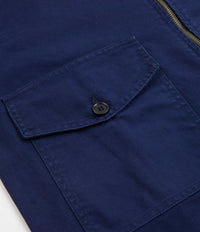 Vetra Zipped Workwear Jacket - Navy thumbnail