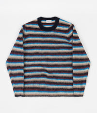 Wood Wood John Stripe Jumper - Navy thumbnail