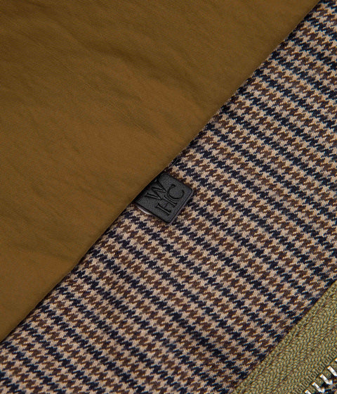 Workware Puff Vest in Houndstooth