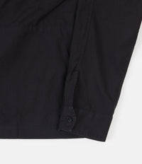 YMC Bowie Zip Shirt - Black thumbnail